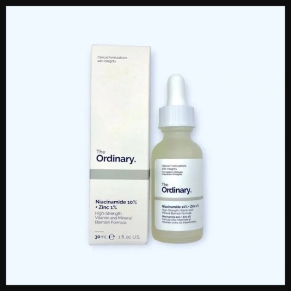 The Ordinary Niacinamide 10% + Zinc 1% Serum - White NIB